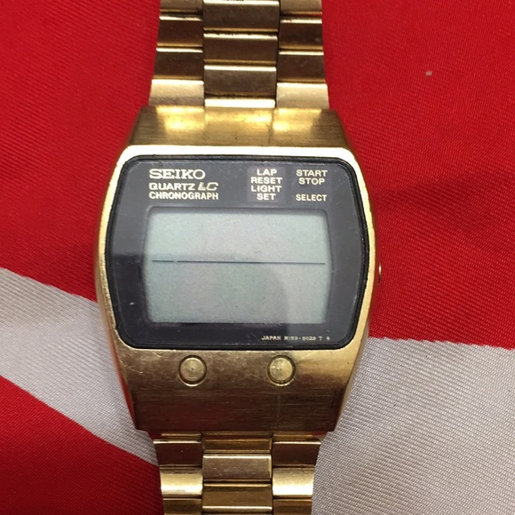 seiko quartz lc chronograph